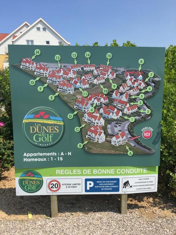 Vue Mer, Golfe et Dunes- Résidence Dunes du Golfe Wimereux Exterior foto